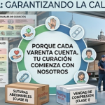 ¿Qué es el material médico de curación y cuáles son sus tipos?