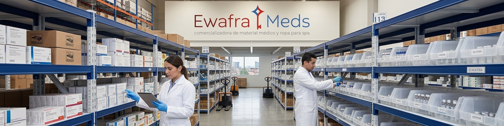 Distribución de medicamentos al mayoreo en México — Centro de distribución farmacéutica EWAFRA CDMX