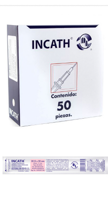 Catéteres I.V. Periféricos para Venoclisis | Dentilab | EWAFRA